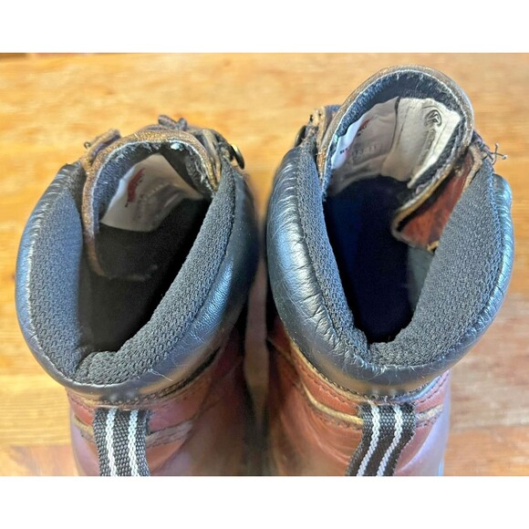 Red Wing Shoes Leather Boots 3526 Mens Size 6 Steel Toe Oil Resistant Soles main image 8